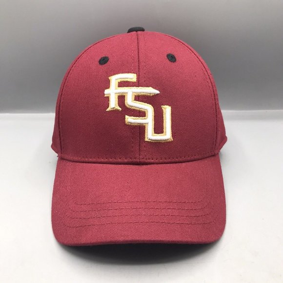 Florida State Seminoles Top of the World Rookie One-Fit Youth Hat FSU Garnet EUC - Picture 1 of 6